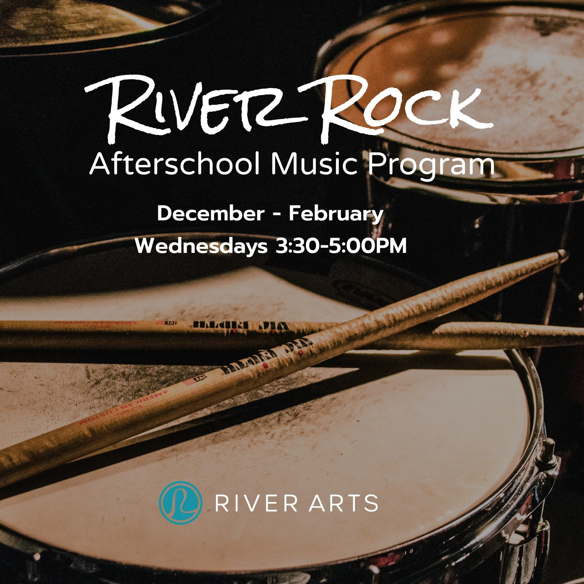 🎸 Something NEW is hitting River Arts this winter!

We&rsquo;re turning up the volume after school with the River Rock Winter Session &mdash; a brand-new music program for ages 8&ndash;15!

Starting in December, young musicians will jam, write songs