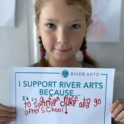This Giving Tuesday, River Arts is raising funds to continue two powerful after-school programs that launched in 2025 and will grow even stronger in 2026 with your generous support: River Arts School and Art Across Borders.

🎨 River Arts School
Youn