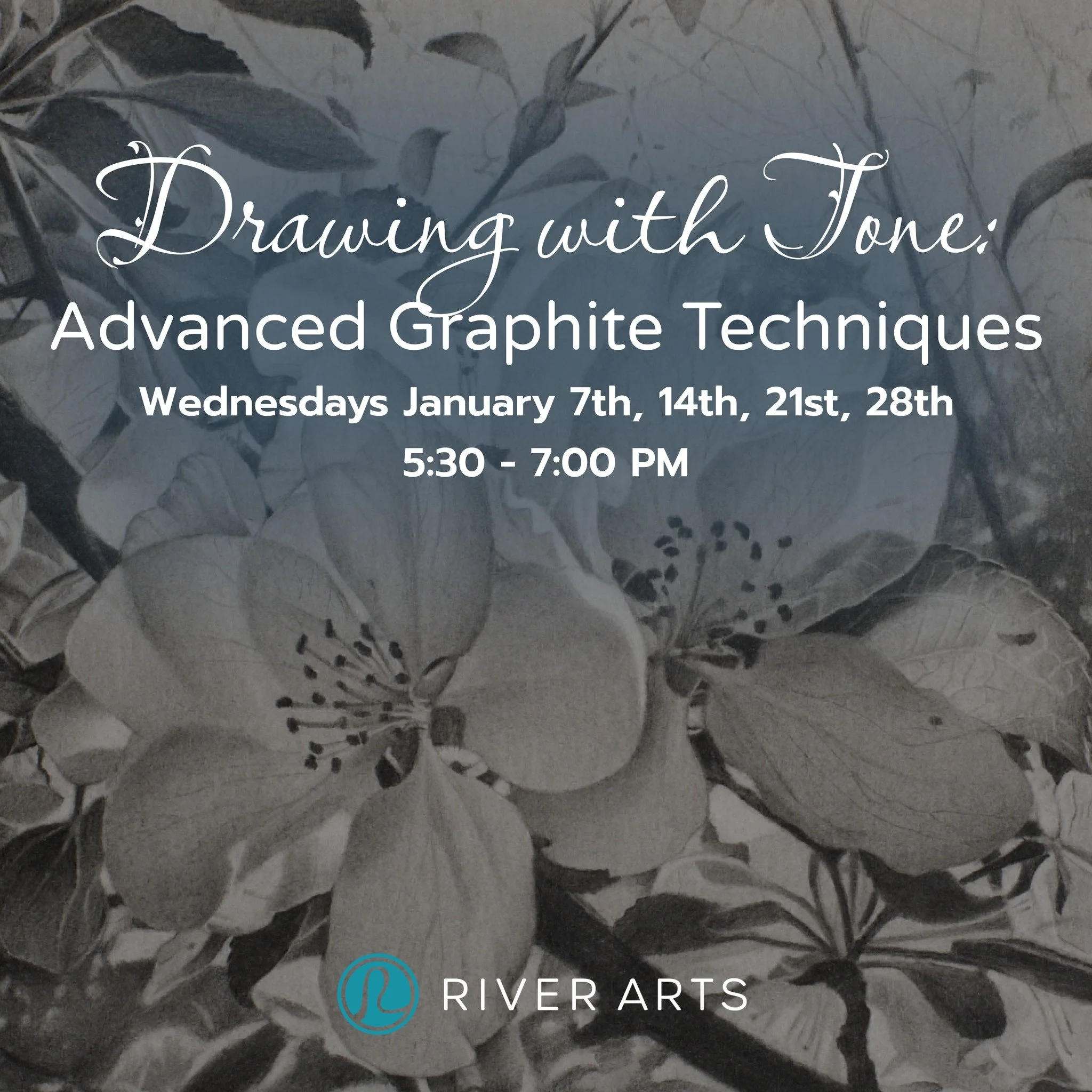 ✨ Drawing with Tone: Advanced Graphite Techniques ✨
🖤 A 4-Week Intensive with Master Graphite Artist Mary Reilly

Ready to take your drawing skills to the next level? Join us this January for a deep dive into super-realistic graphite drawing with ac