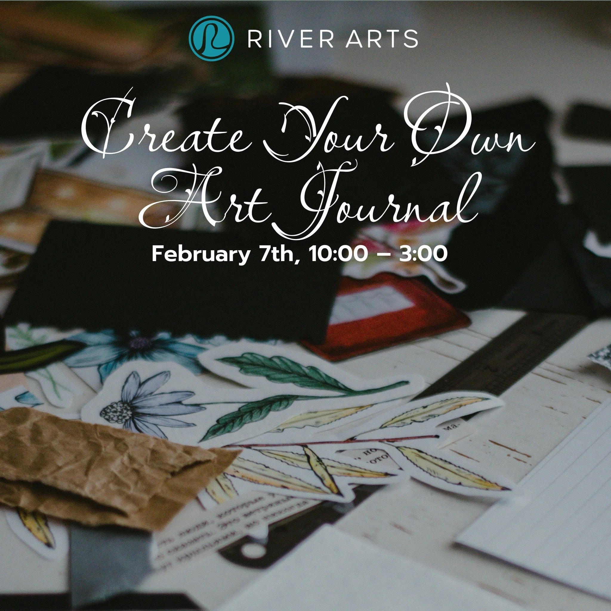 🎨 February at River Arts 🎨
Workshops, winter creativity, and so many ways to make something by hand this month.

🖇️ Happening in February:

☕ Creative Circle Caf&eacute; (Feb 1)
A relaxed, collage-forward morning of making &amp; connection.

🧵 Ba