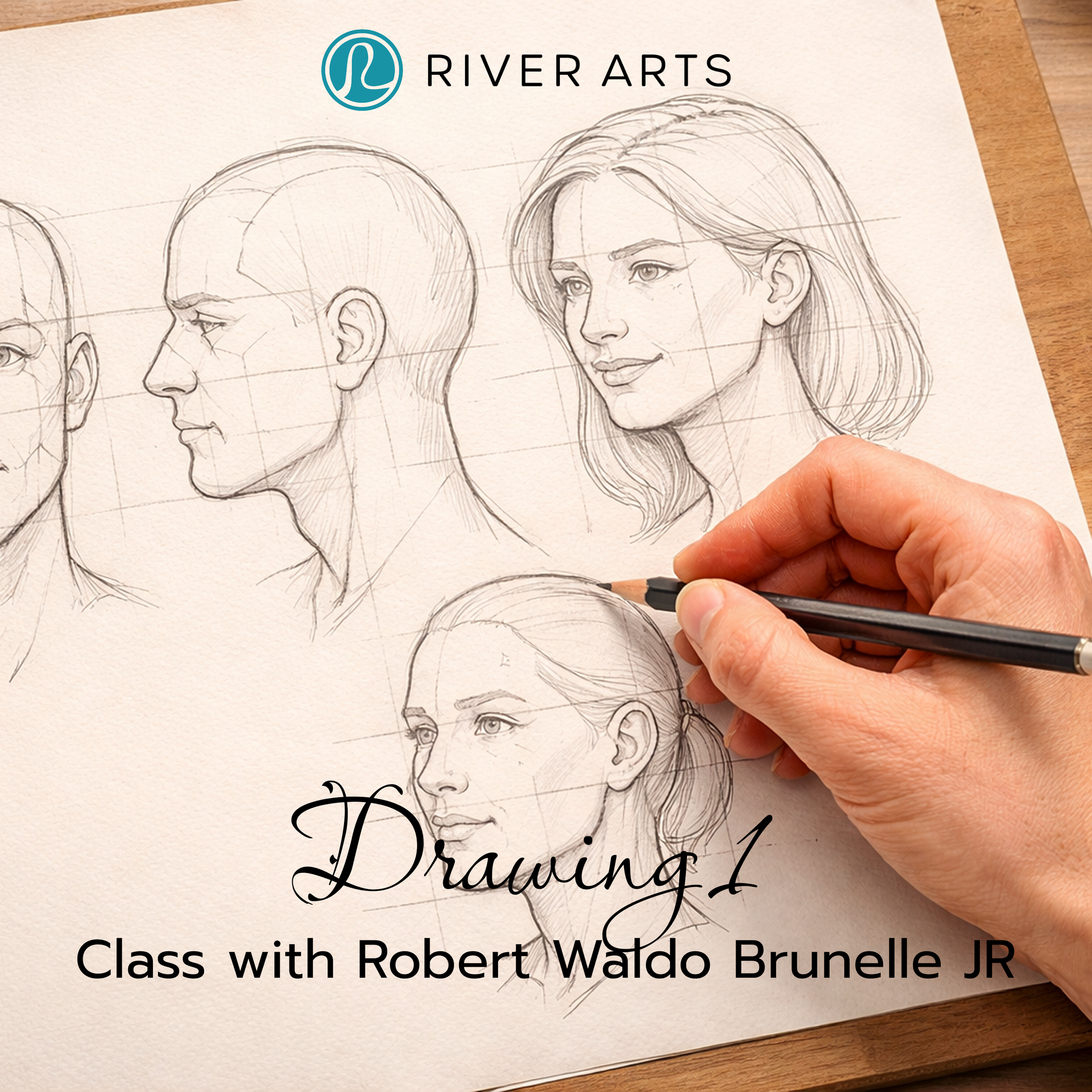 Drawing 1 Class with Robert Waldo Brunelle JR | Day 2