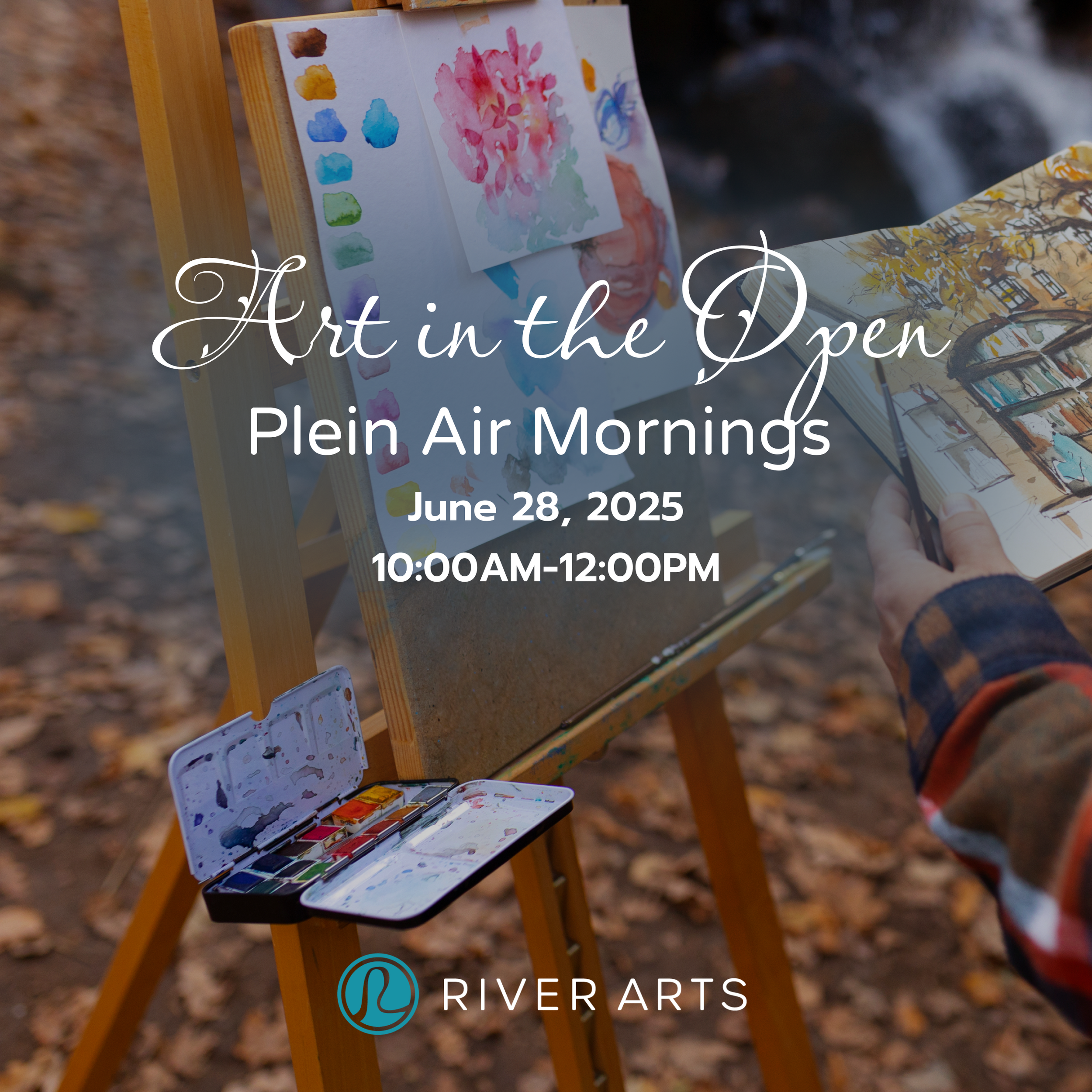Art in the Open: Plein Air Mornings with River Arts | Session 3