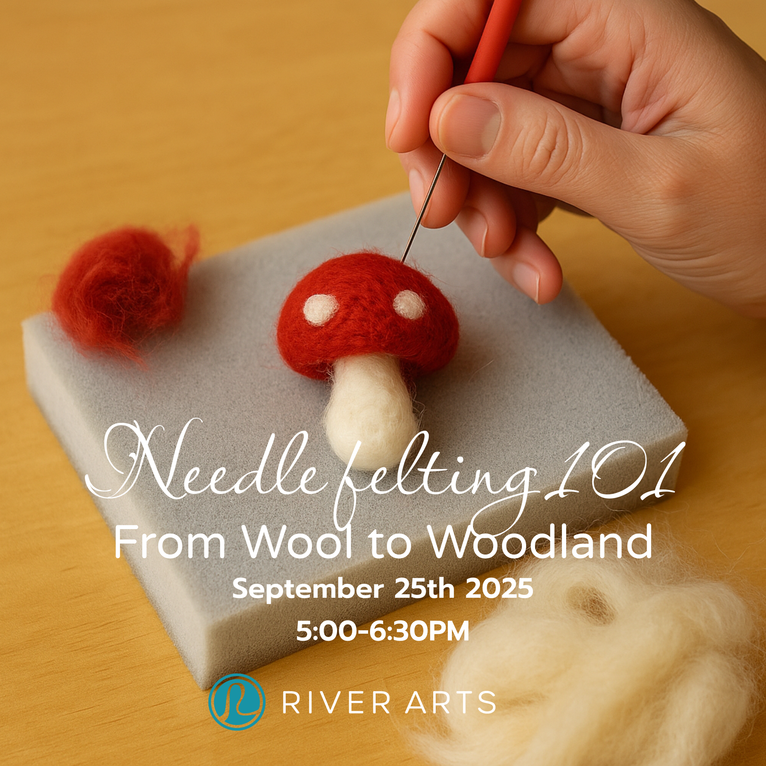 Needle Felting 101 | From Wool to Woodland