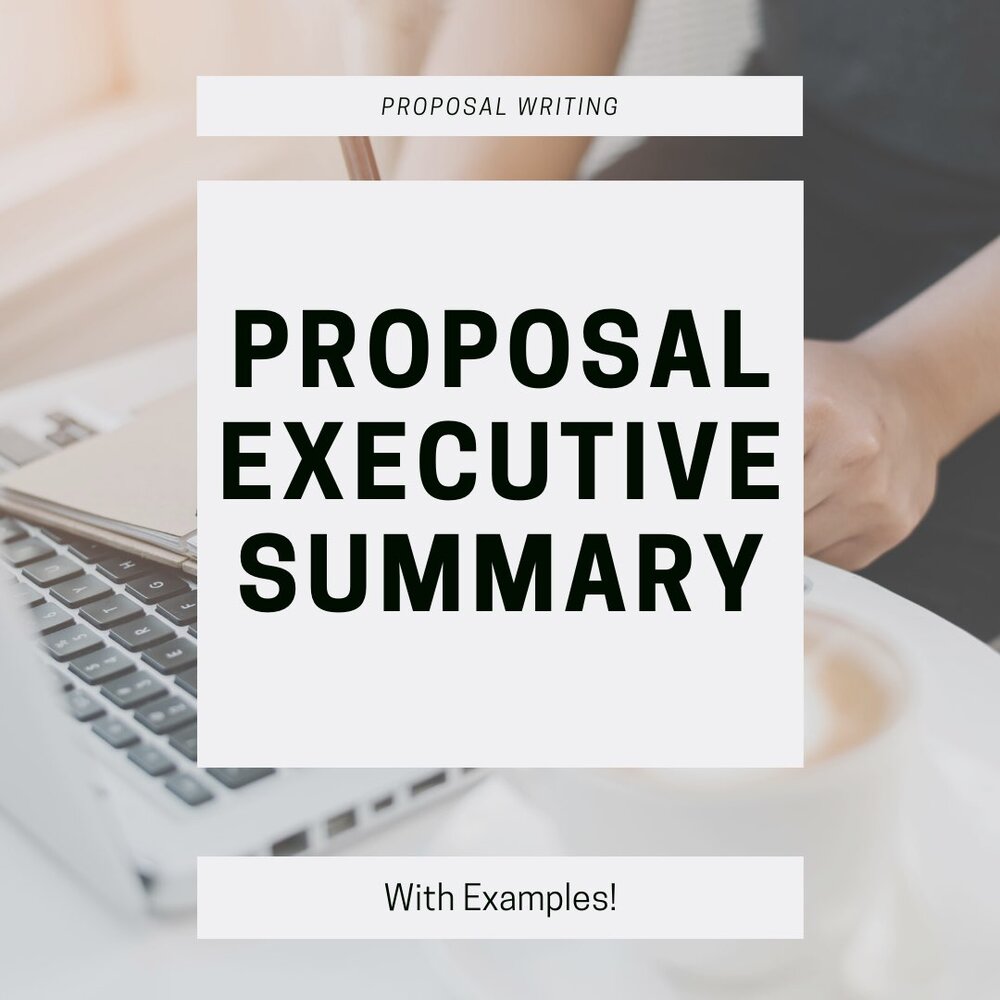 Proposal Executive Summary Examples — Utley Strategies