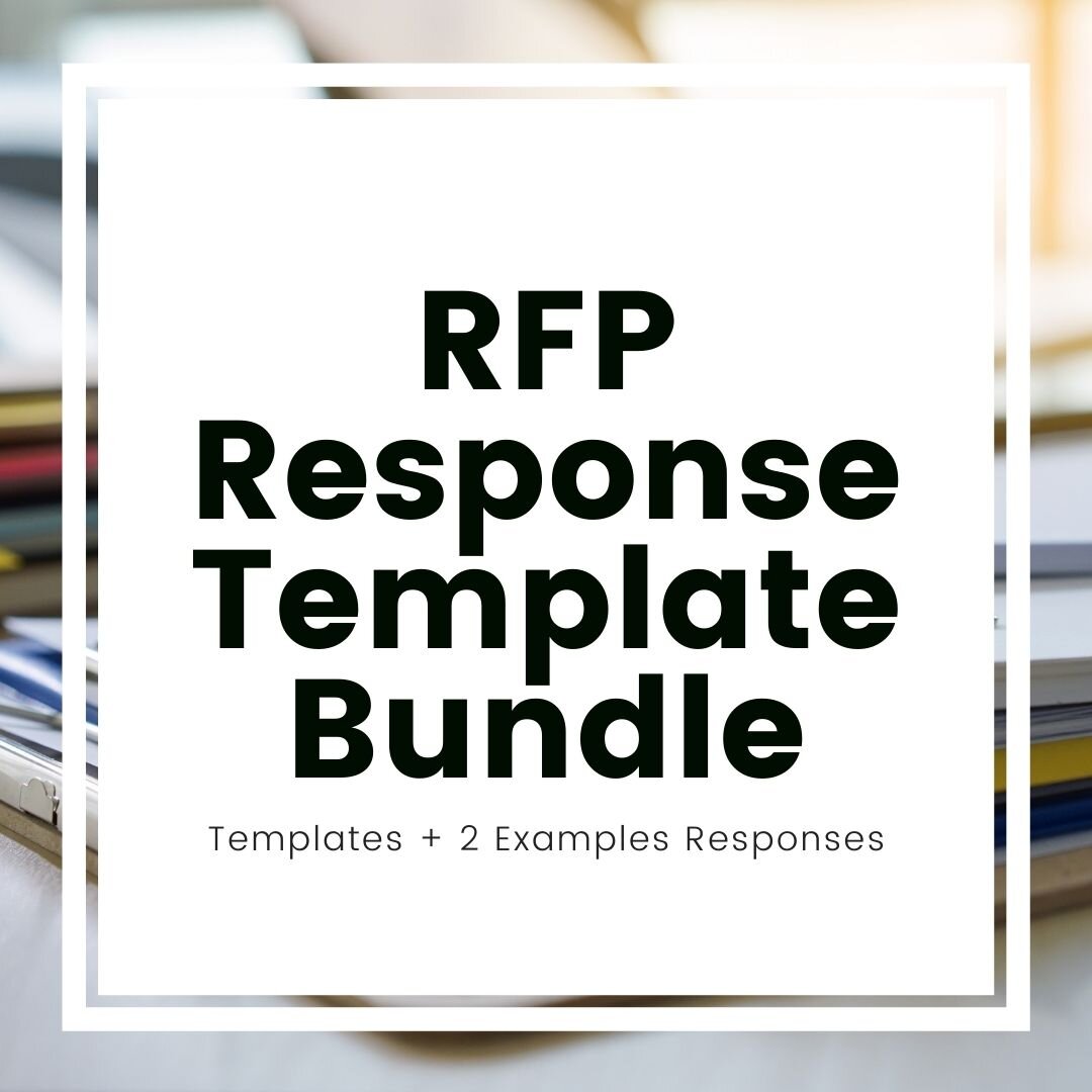 how to write an executive summary for a business proposal RFP Response Template Bundle