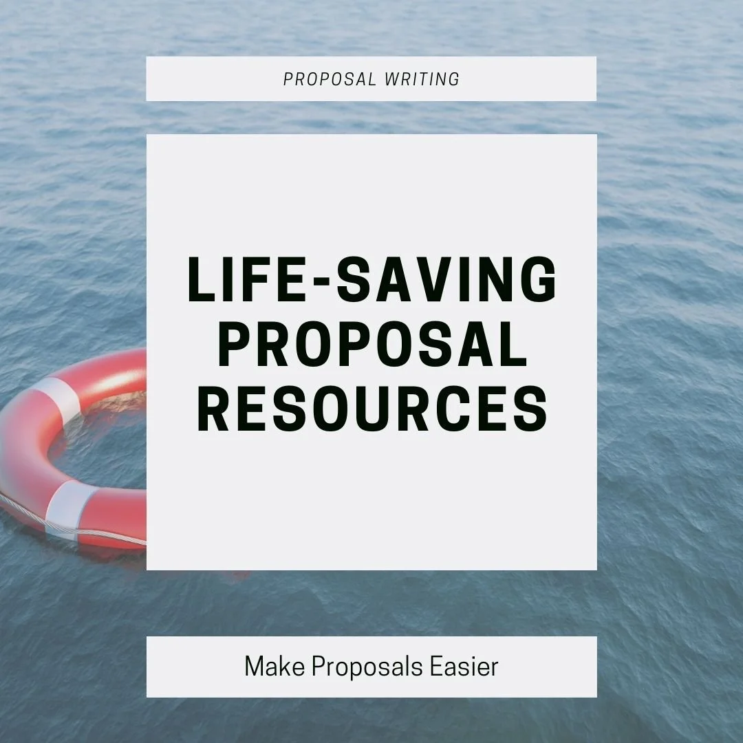 Top Proposal Resources to Save you Time and Headaches