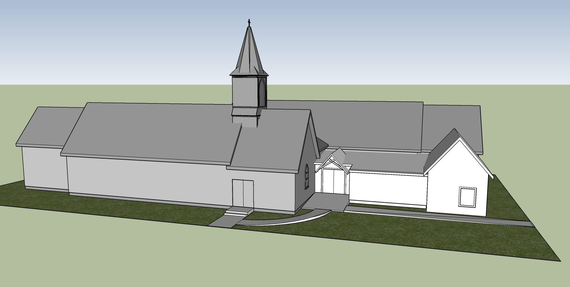 Christ Church 15E02 Model - Gable Above Overall.png