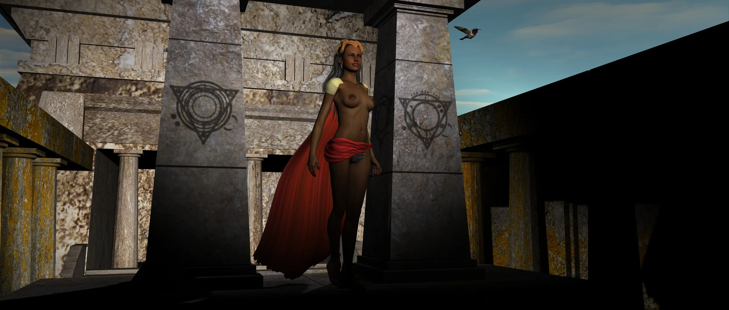 The Humming Birds Flight