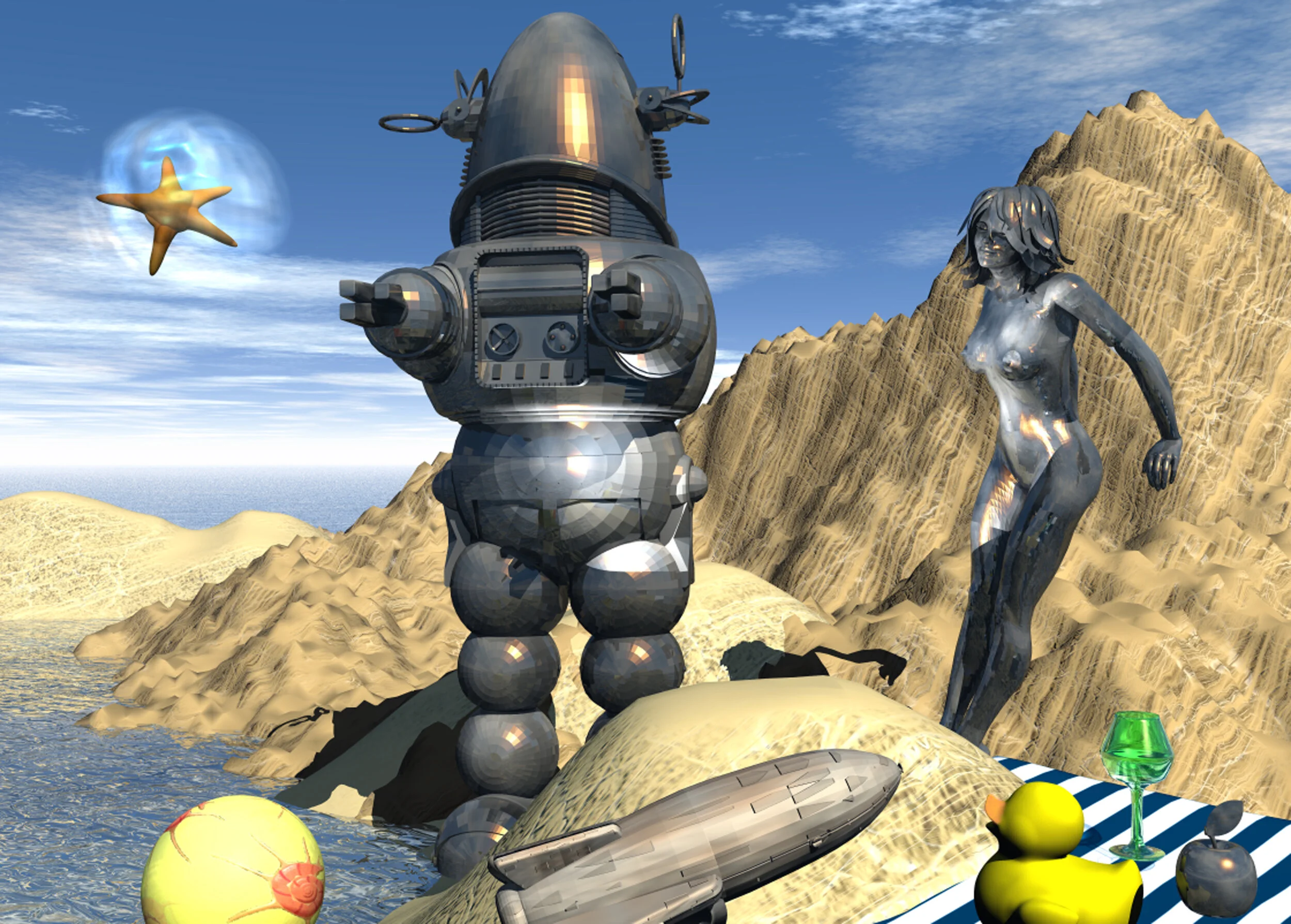 Robbie at Malibu Beach