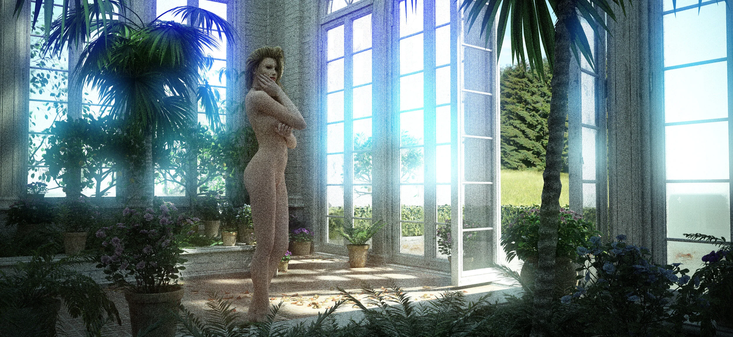 Inside the Garden Nursery