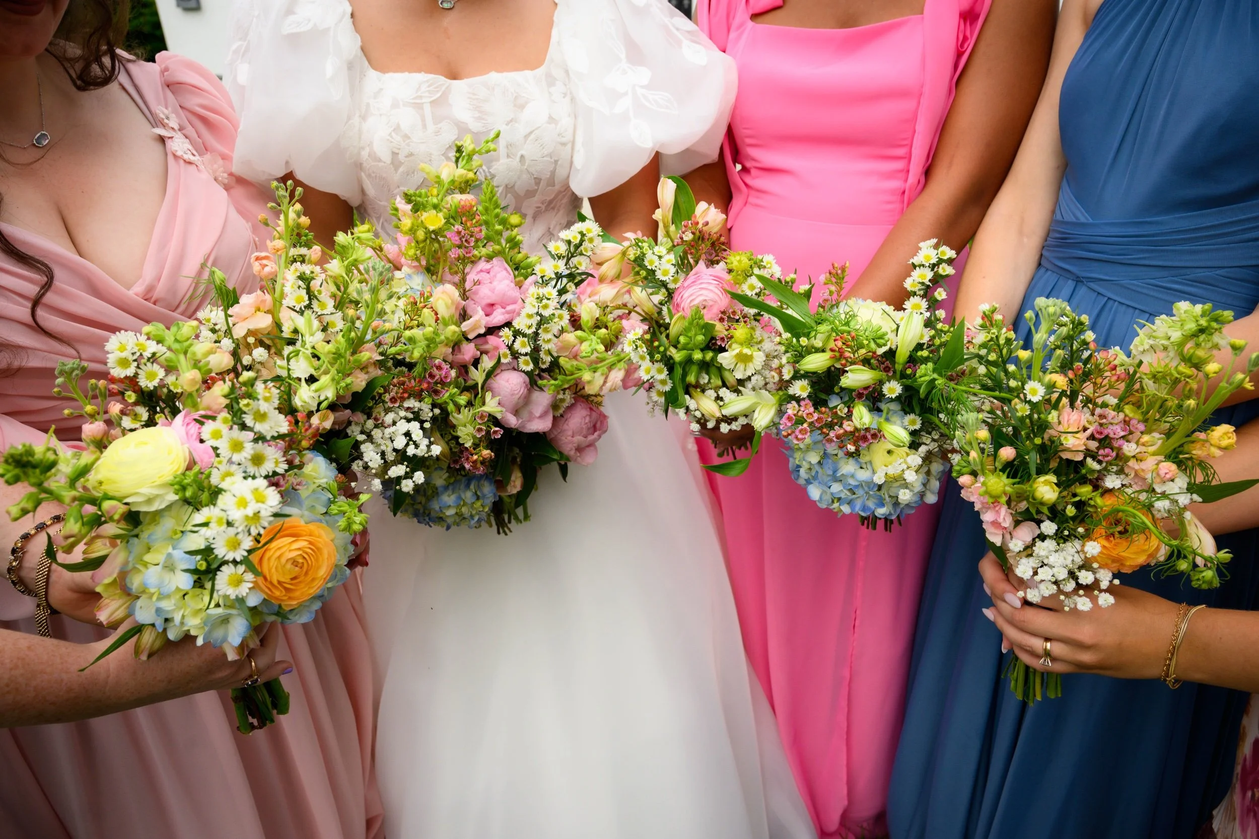 Colorful bouquets