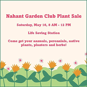 Plant Sale, May 16, 8am -12pm, Life Saving Station, Get your annuals, perennials, native plants, planters, and herbs