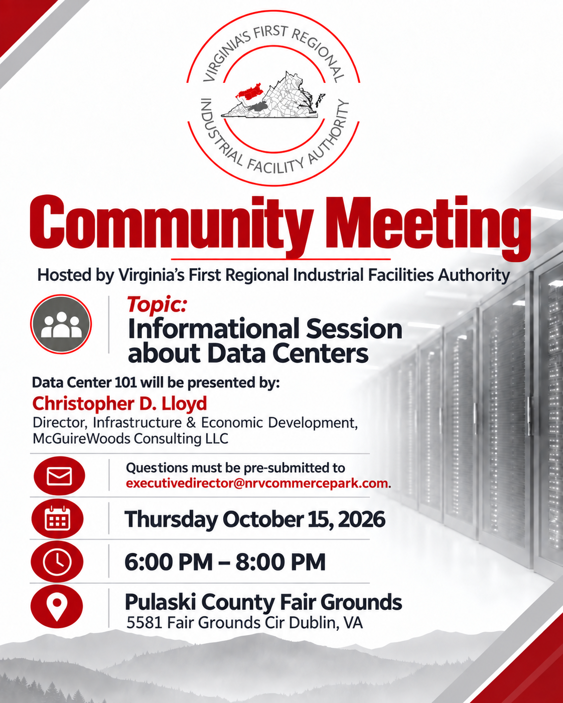 Community Meeting About Data Centers