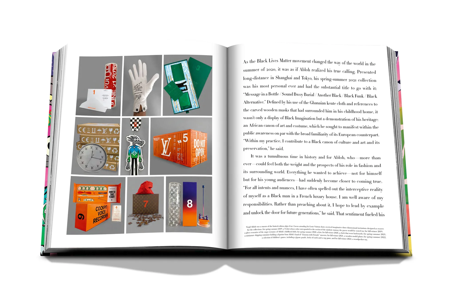Louis Vuitton x Virgil Abloh Hardcover Cartoon Editoon Book (SEALED) 📚