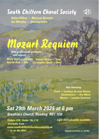 Mozart Requiem ~ South Chiltern Choral Society