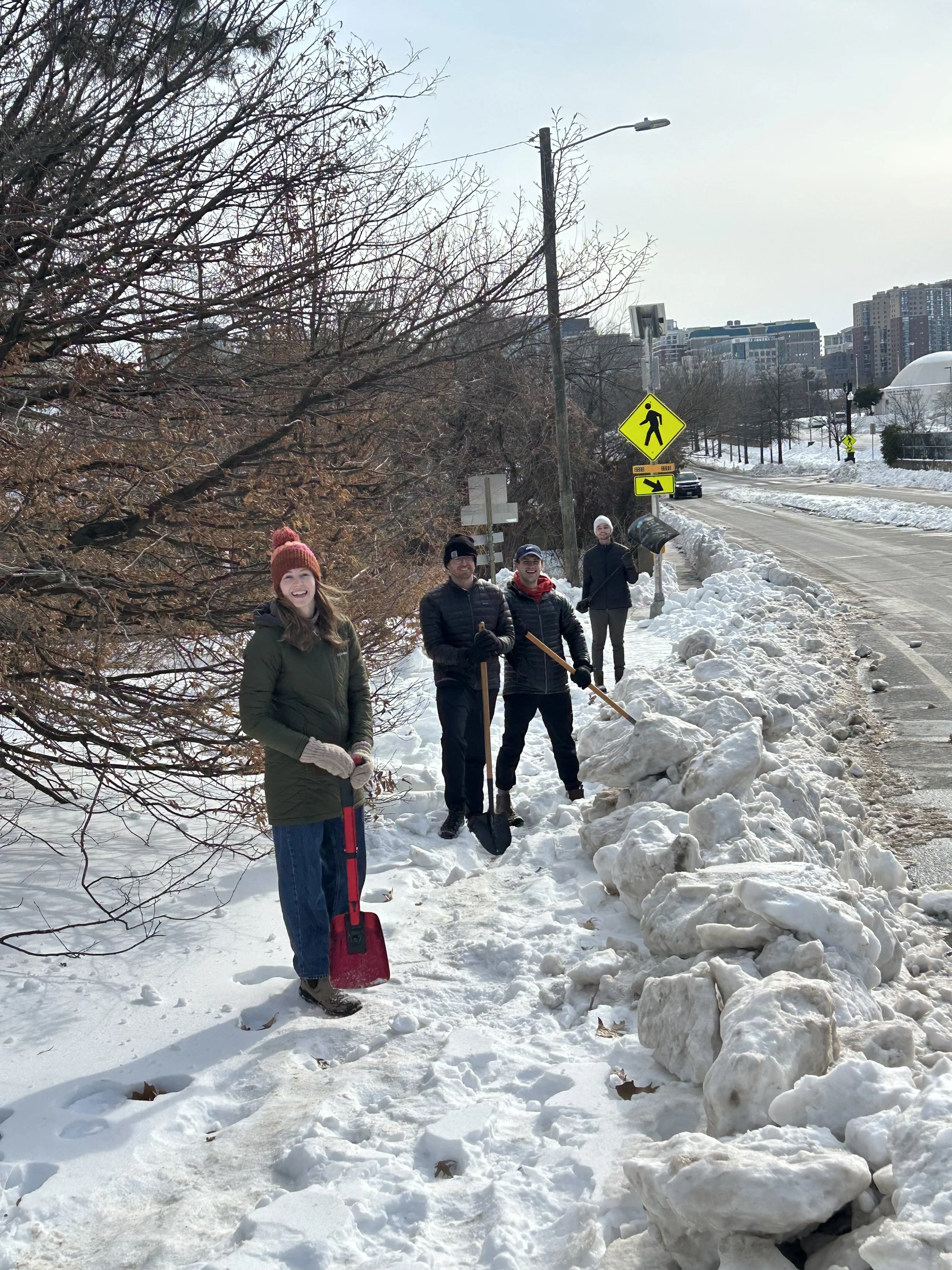 Snow Day Saints: Churches Clearing the Wa