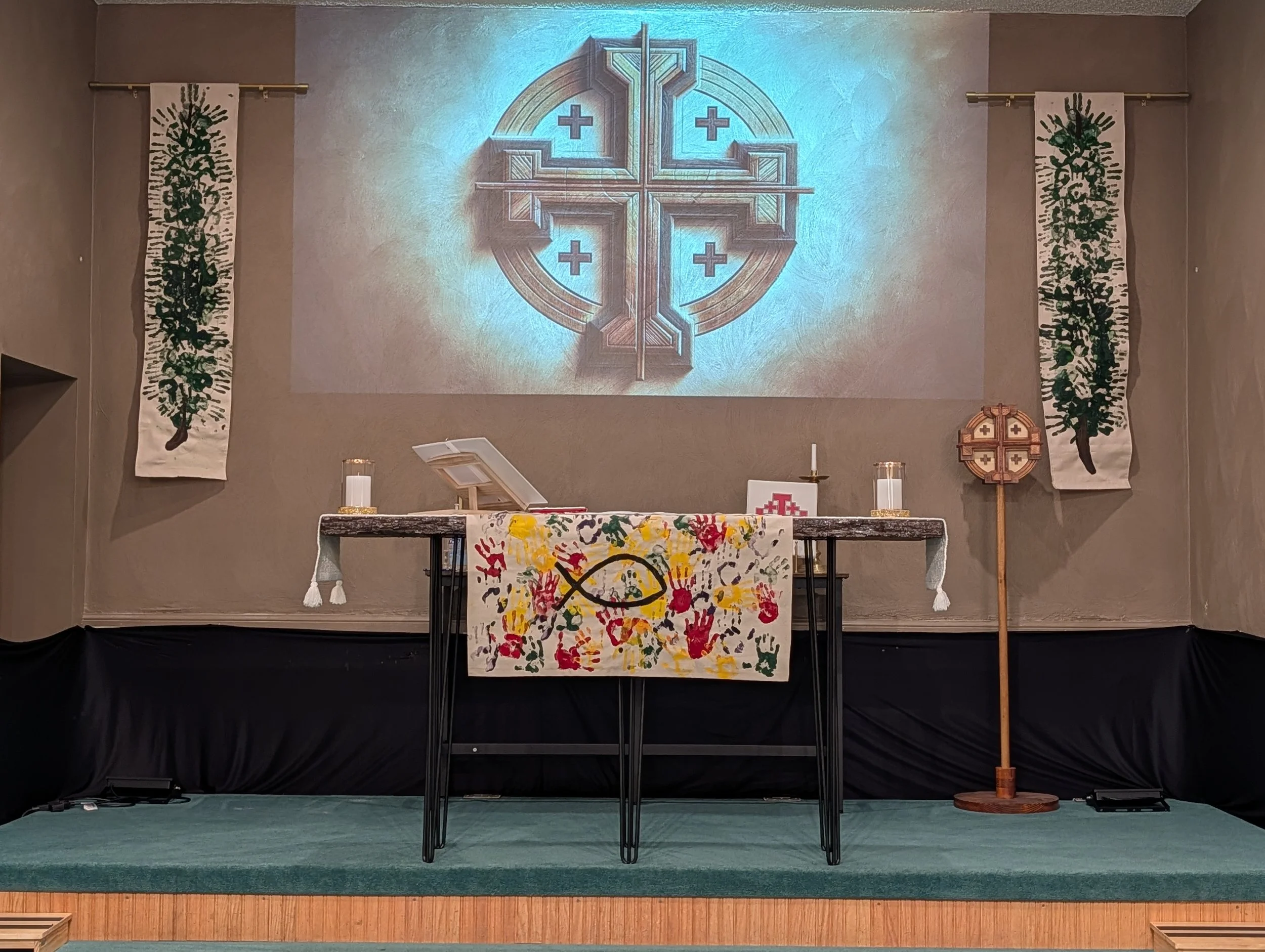 New Banners for Beach Church