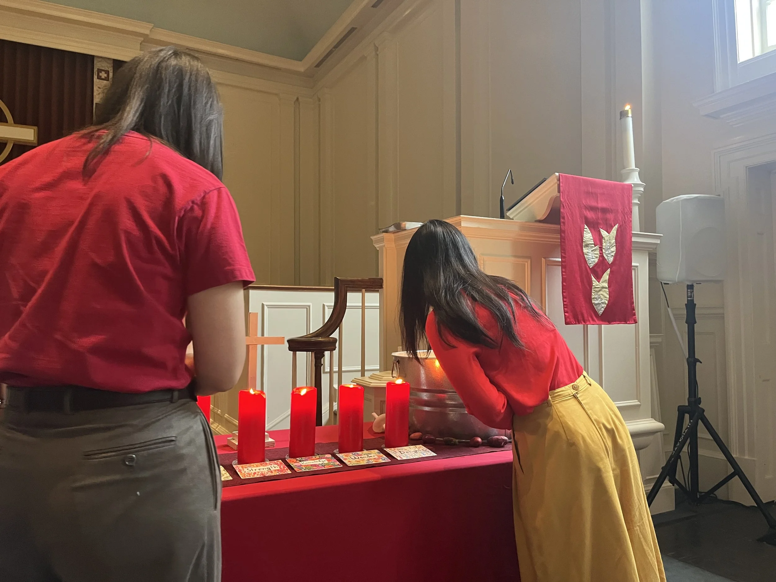 A Multi-Generational Pentecost Service