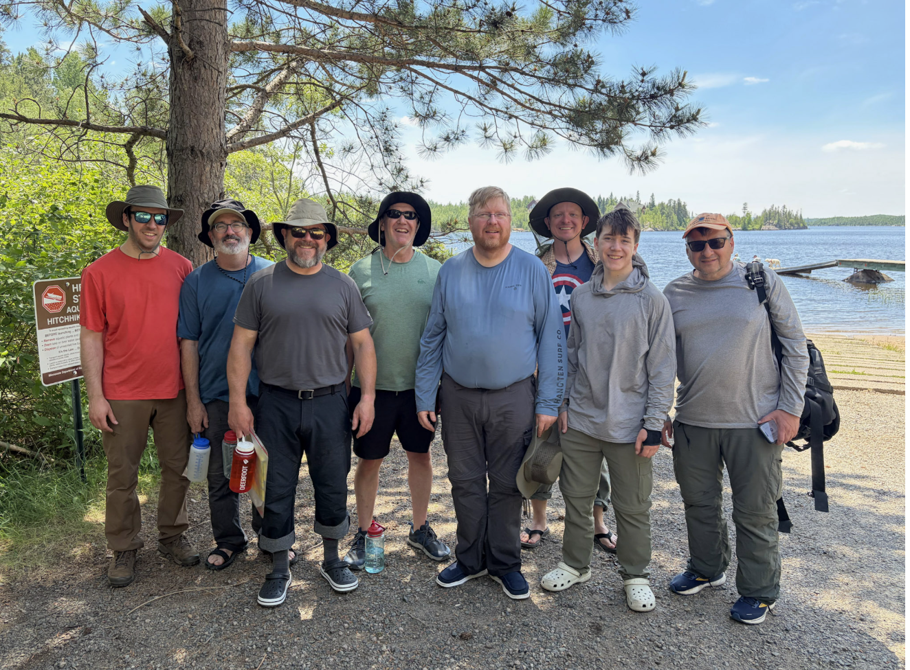 Woods, Water, Wilderness… and Bishop Chris