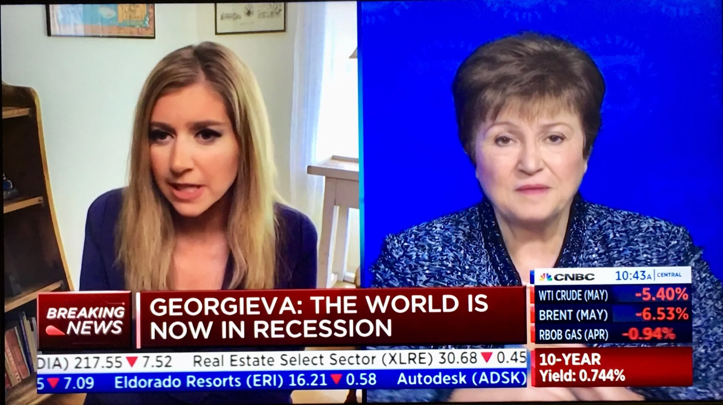 We Are Now in a Recession