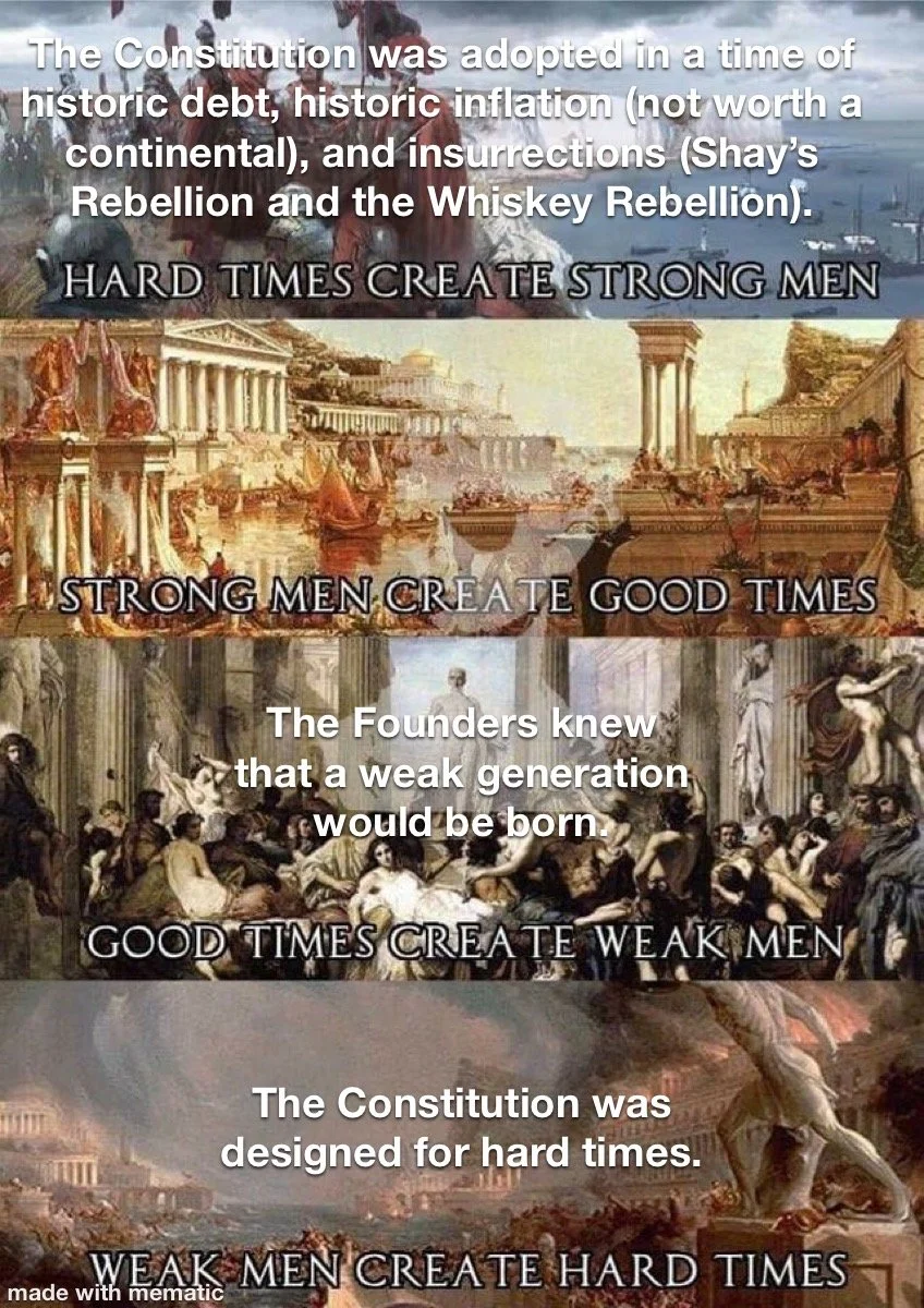 The Constitution Was Designed for Hard Times