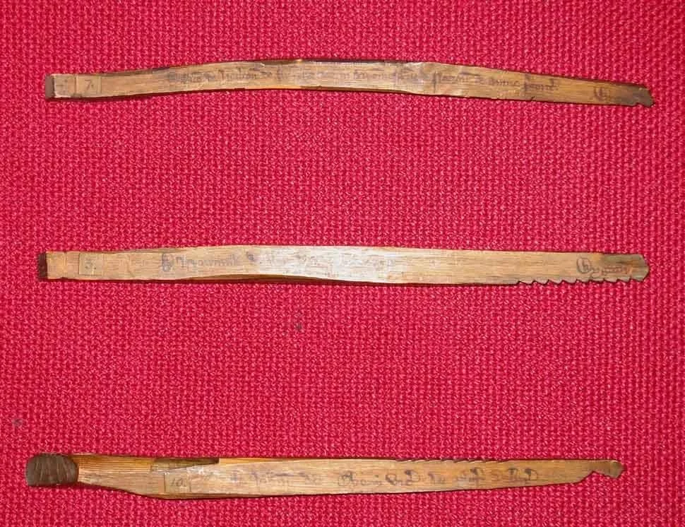 Tally Sticks