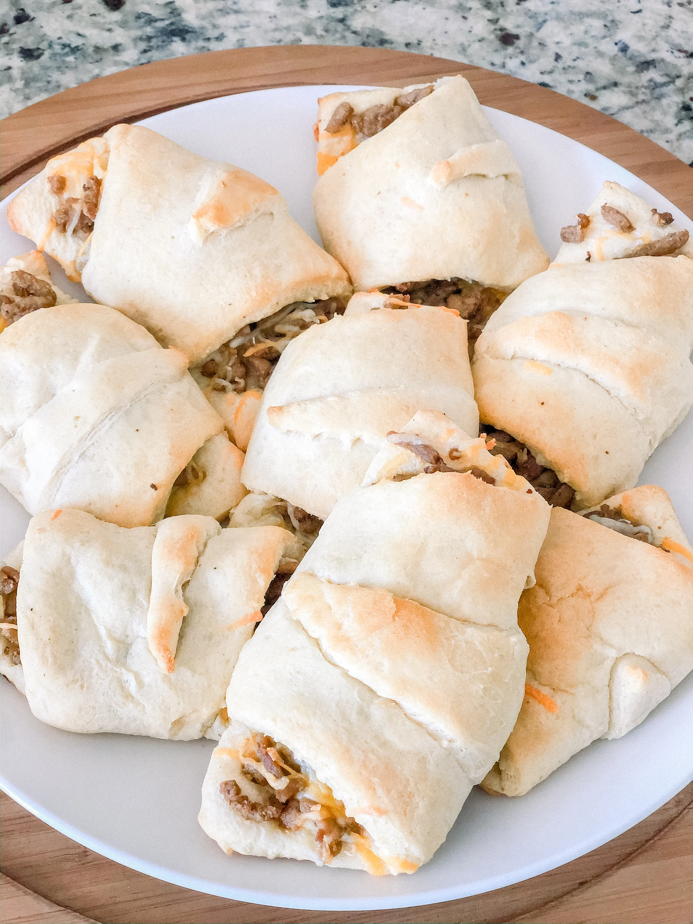 Ground Turkey Rollups | Crescent Roll Recipes