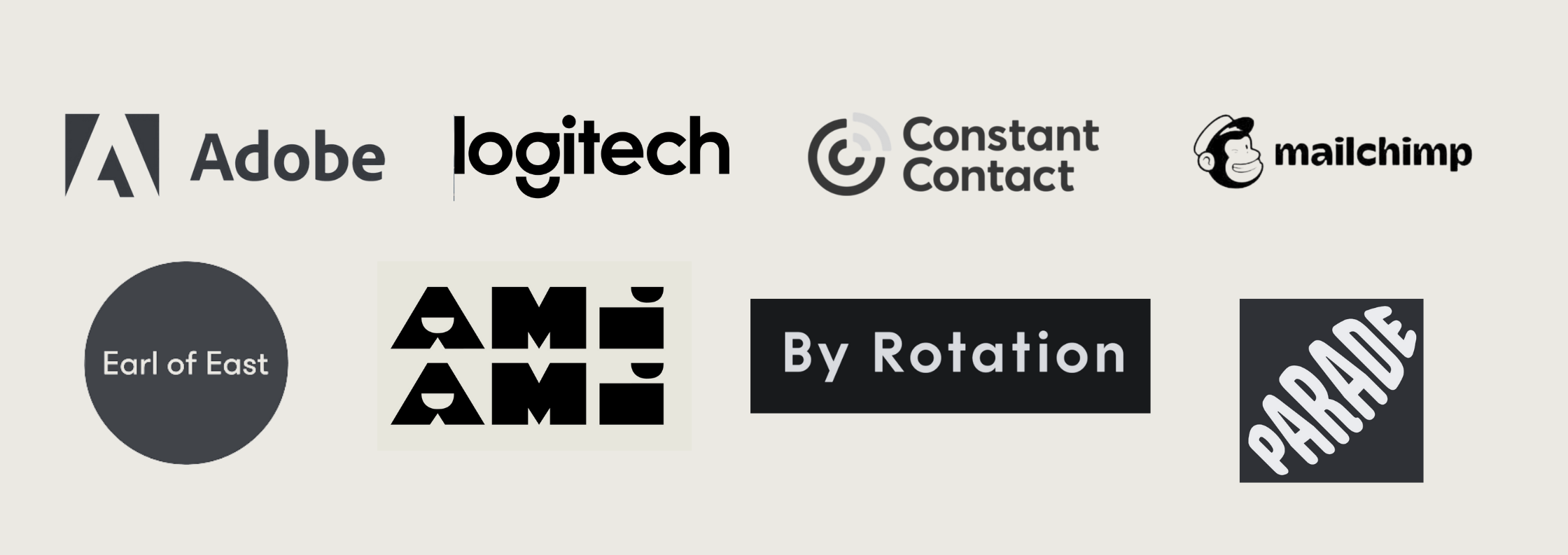 Brand partnerships client logos