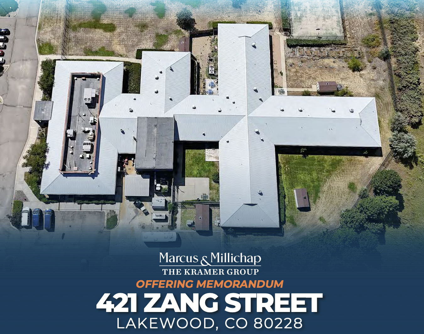 421 Zang Street Lakewood, CO $5,995,000 35,010 SF ($171.24/SF) 8.50 Acres School or Church User View Offering Memorandum
