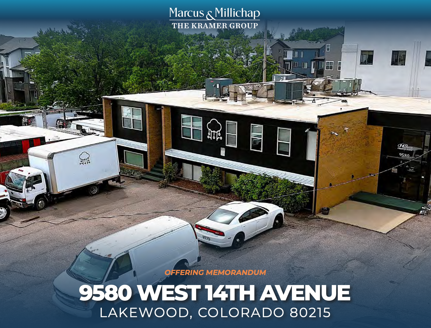   9580 West 14th Avenue  Lakewood, CO  $1,095,000 +/-5,883 SF In-Place Cash-Flow Value-Add Office   View Offering Memorandum  