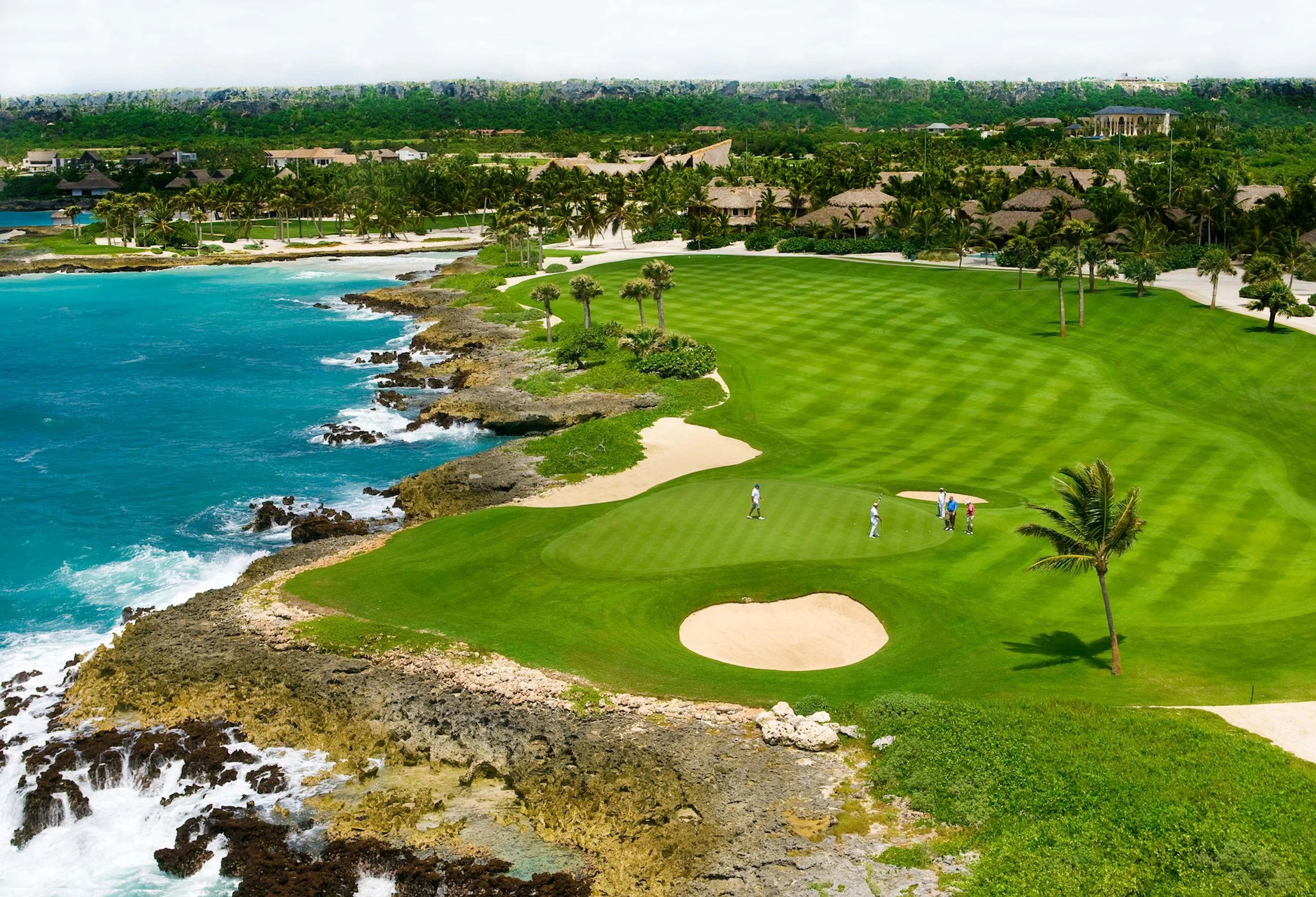 playing the Excellent Punta Espada Golf Course