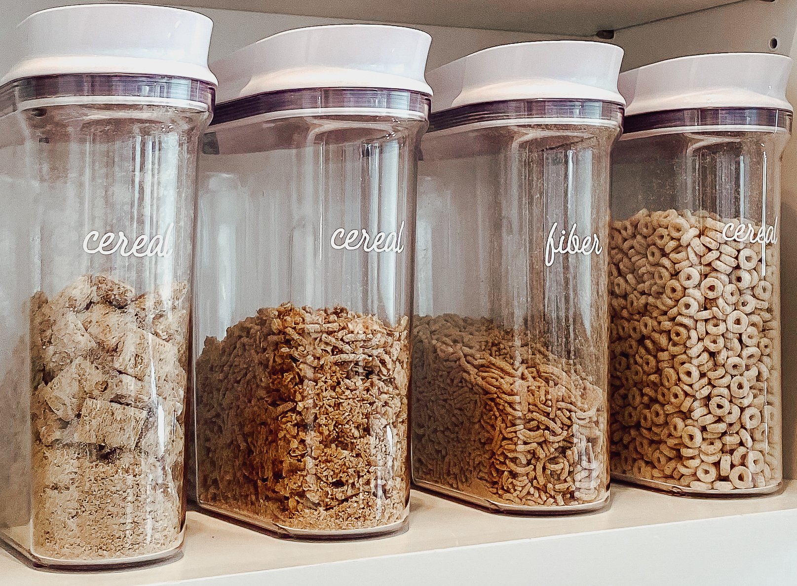 Cereal Decanted &amp; Labels