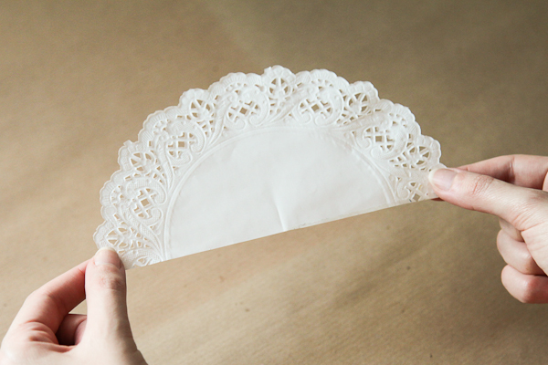 30 Make Your Own Wedding Cones Silky White ~ Vintage Doily ~ 