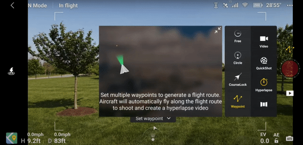 Guided flight planning