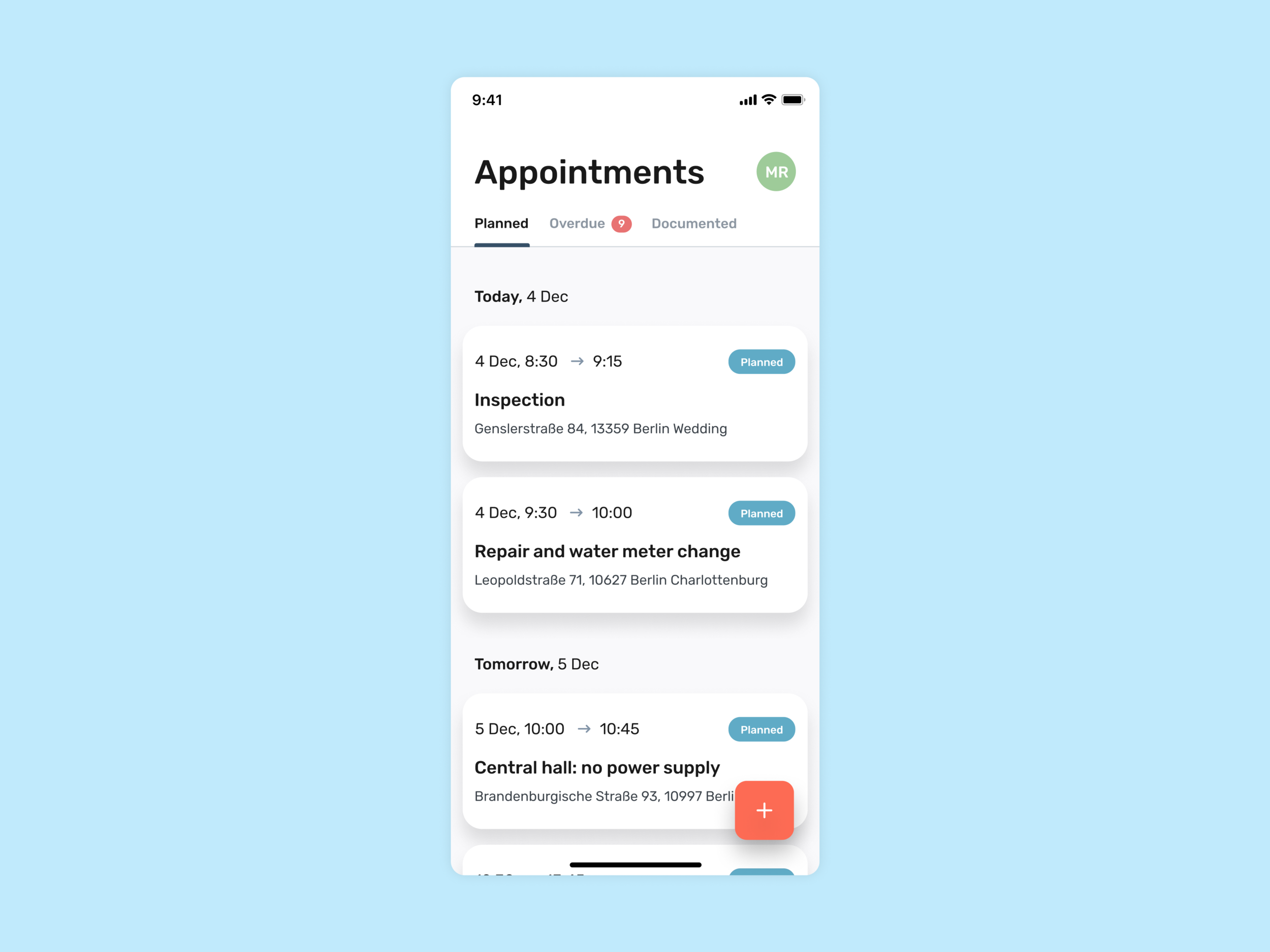 Final Design - Appointments List.png