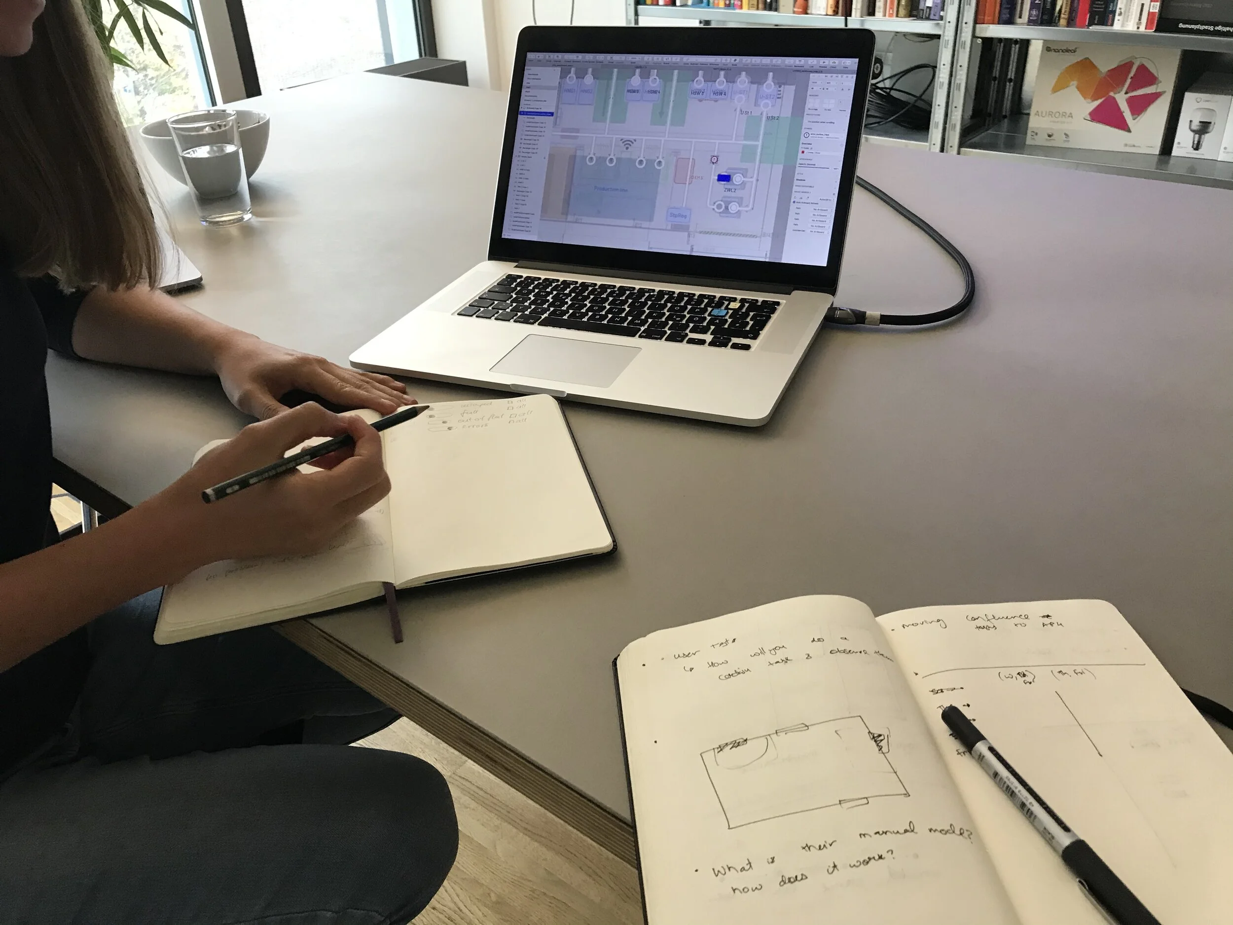 Scrutinizing the map content and generating solutions for a simplified schematic representation