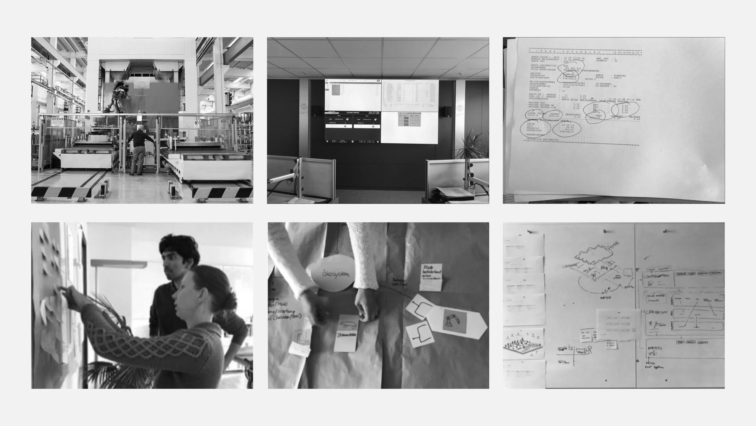 Downloading research findings from the automotive factory visit