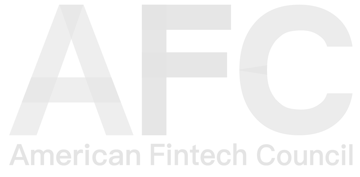 Logo of the American Fintech Council with the initials 'AFC' in large letters and the organization name below.