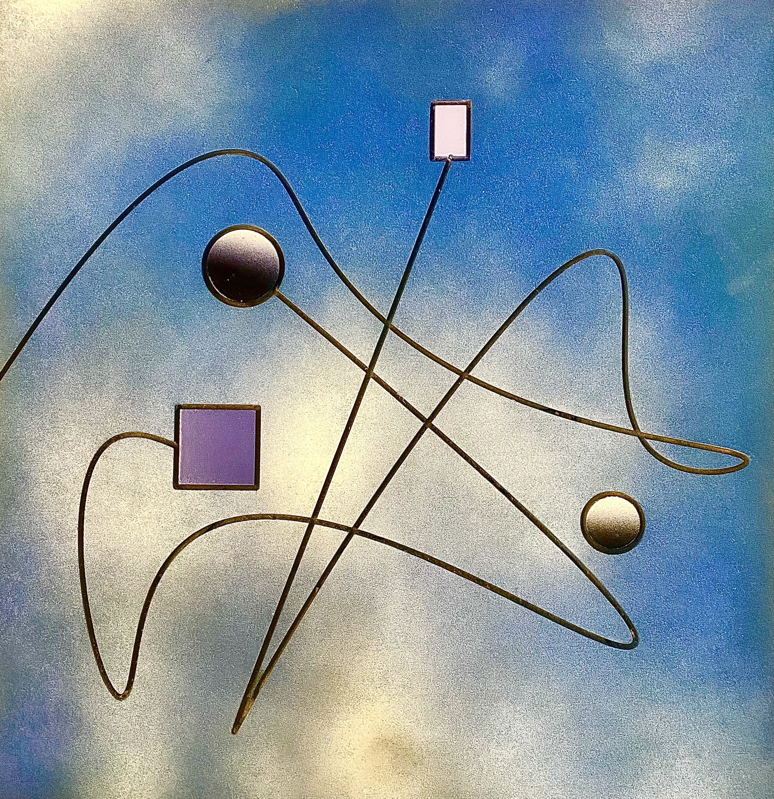 New Rules  (2024)  MDF  & Acrylic paint  60cm x 60 cm
