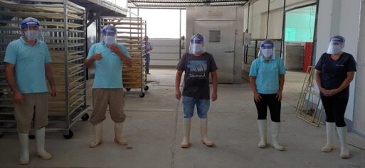  Peru team’s protective gear 