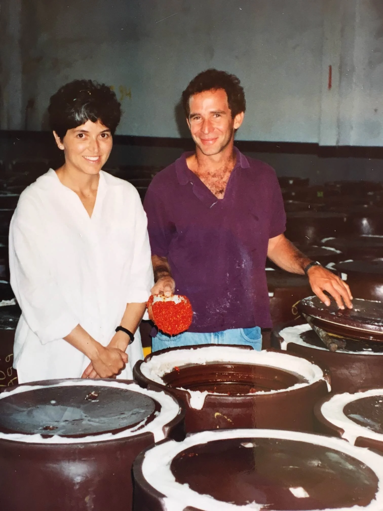 Imelda Echavarria and Phillip Baker, Proaji’s first years of production - 1994, Santo Domingo de Los Colorados, Ecuador