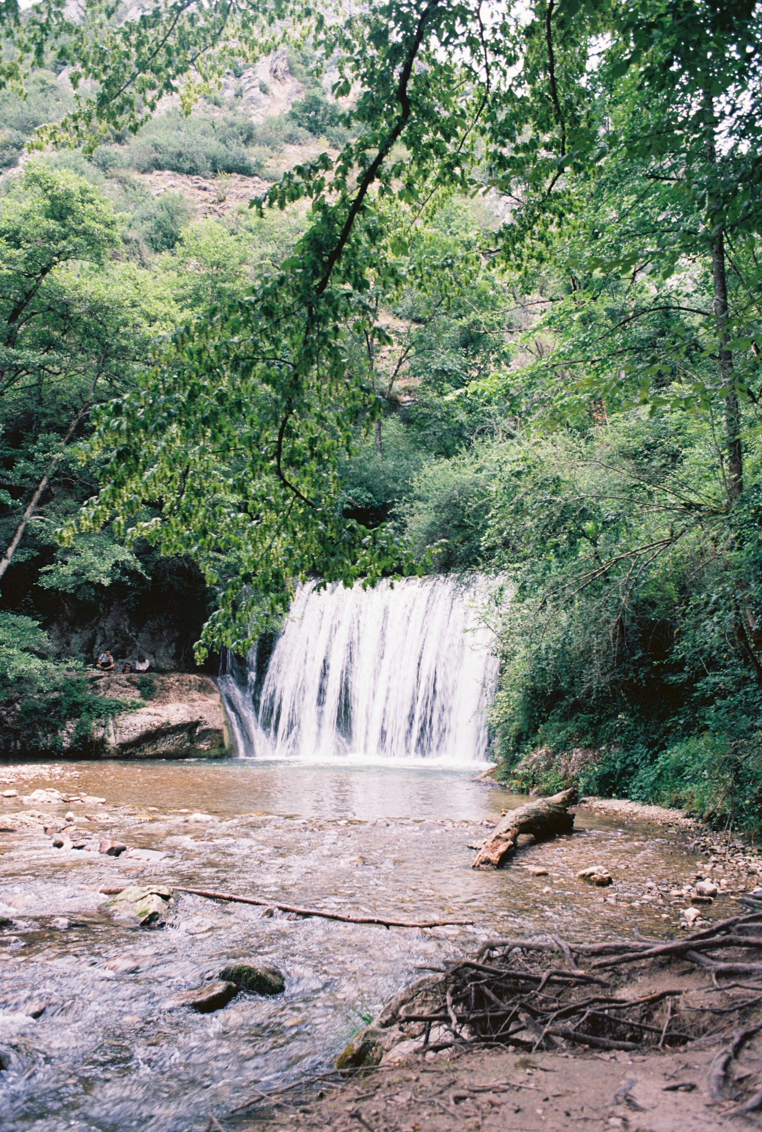 Photographie d'une Cascade en Pleine Forêt - vercors