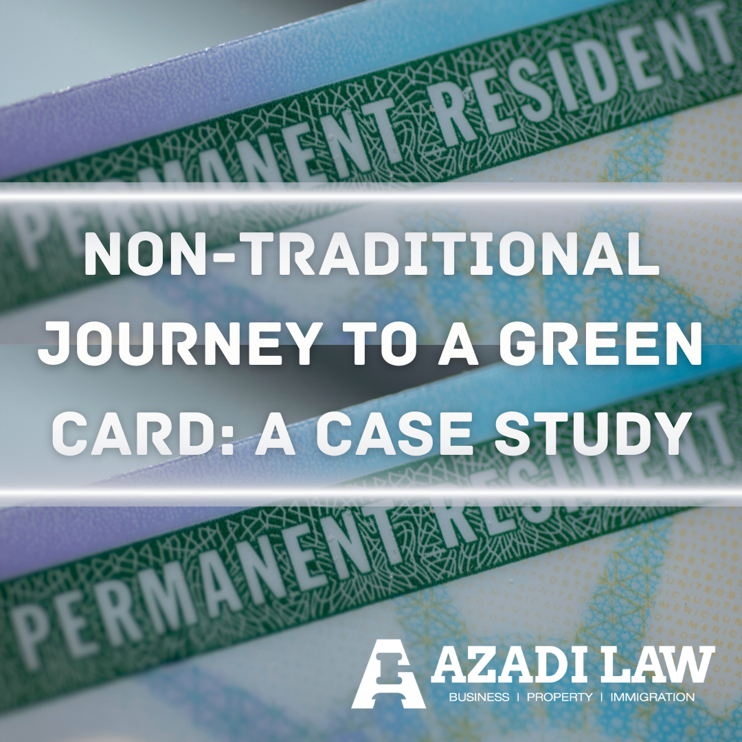 Non-Traditional Journey to a Green Card: A Case Study