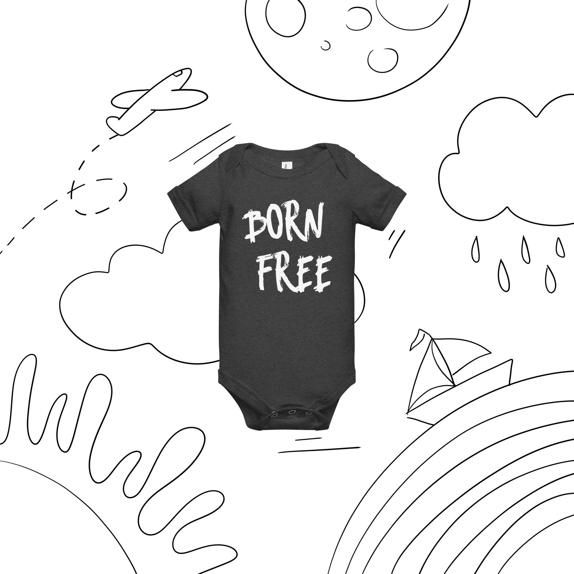 baby-short-sleeve-one-piece-dark-grey-heather-front-69f9596285a50.png