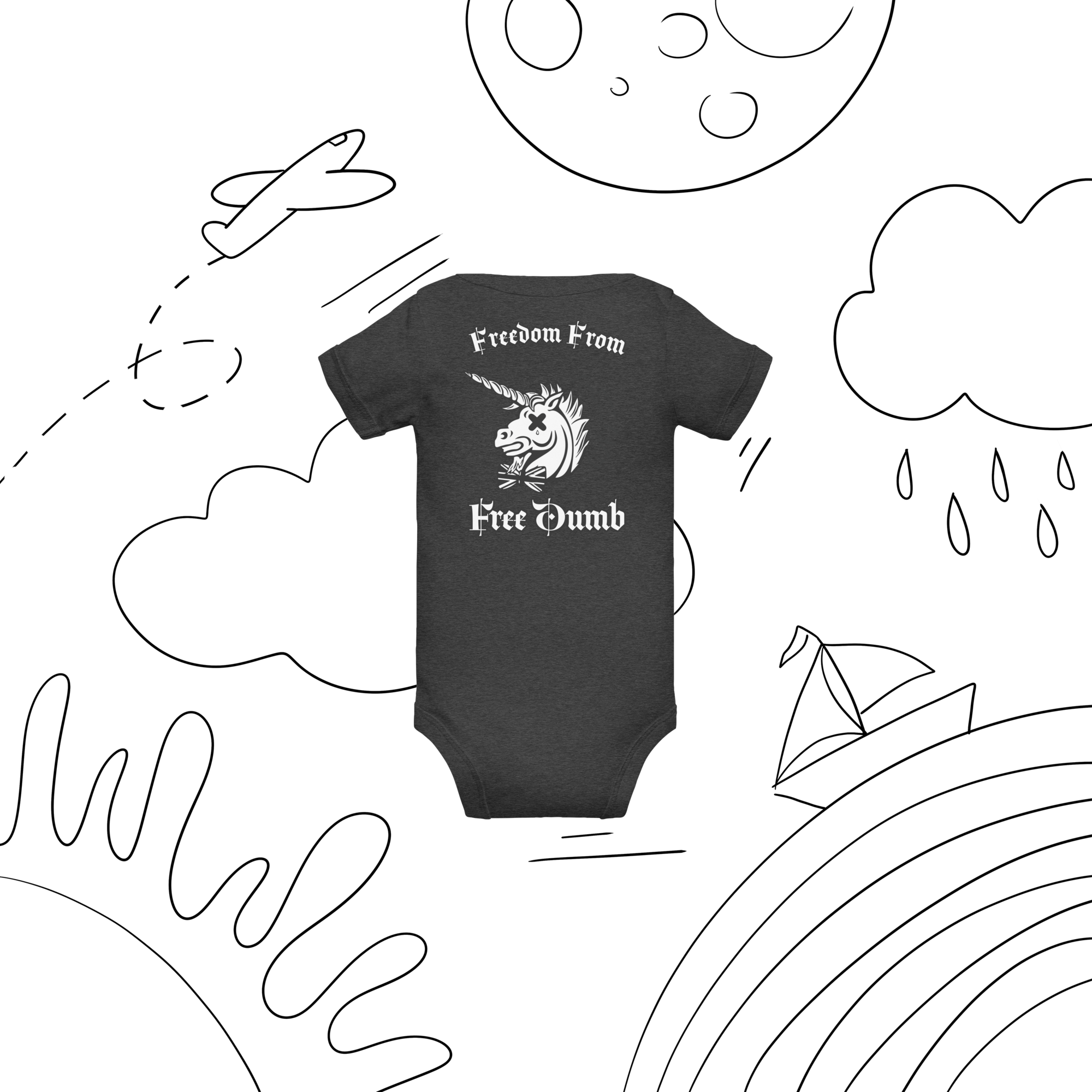baby-short-sleeve-one-piece-dark-grey-heather-back-69f9596285b93.png