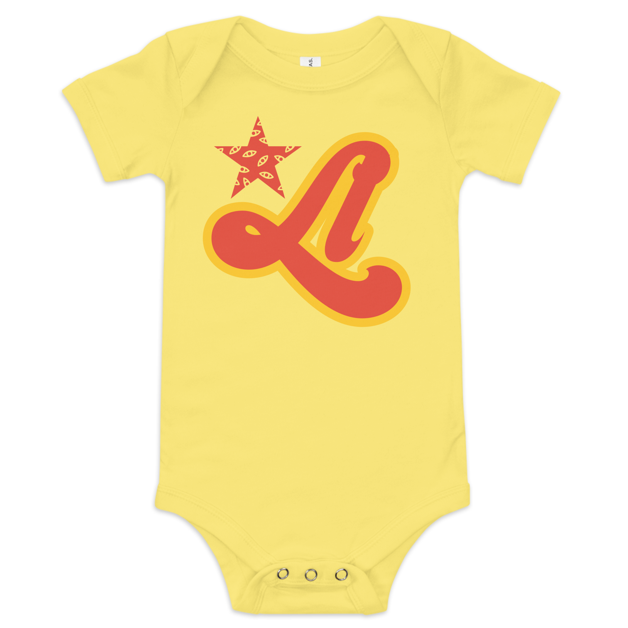 baby-short-sleeve-one-piece-yellow-front-6a0a8b5e6b207.png