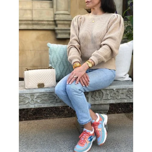 styling dad sneakers