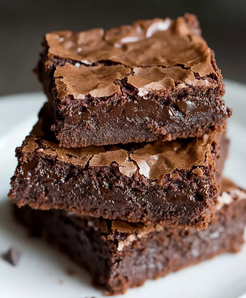 Black Bean &amp; Black Sesame Brownies 