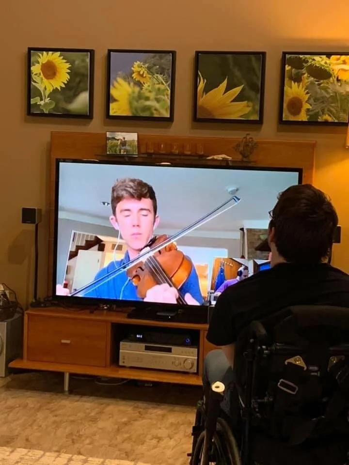 Supporters Watching 2020 Virtual Cure FA Soirée