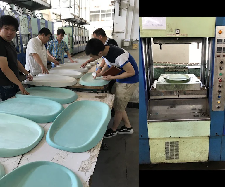  Worked with factory engineers to achieve the right softness of the pad, challenging the size limitation of SAR foam molding. 
